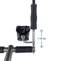 JuCad soporte para smartphone con extensión para paraguas, titanium