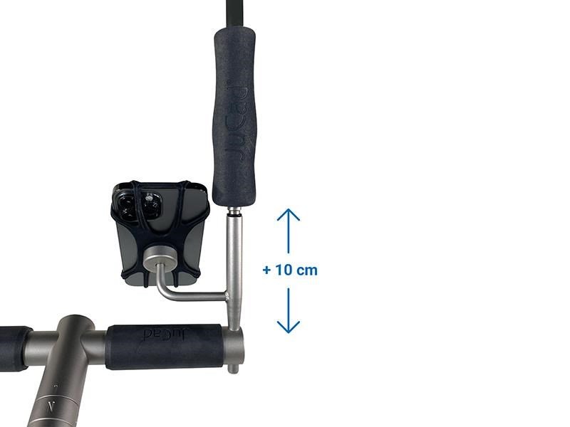 JuCad soporte para smartphone con extensión para paraguas, titanium