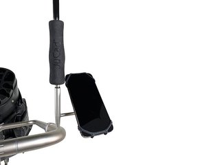 JuCad soporte para smartphone con extensión para paraguas, titanium