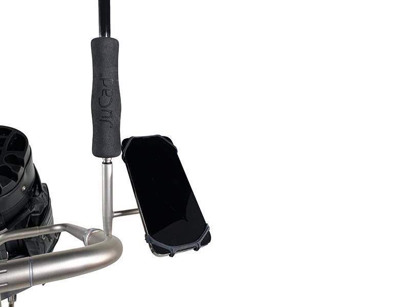 JuCad soporte para smartphone con extensión para paraguas, titanium