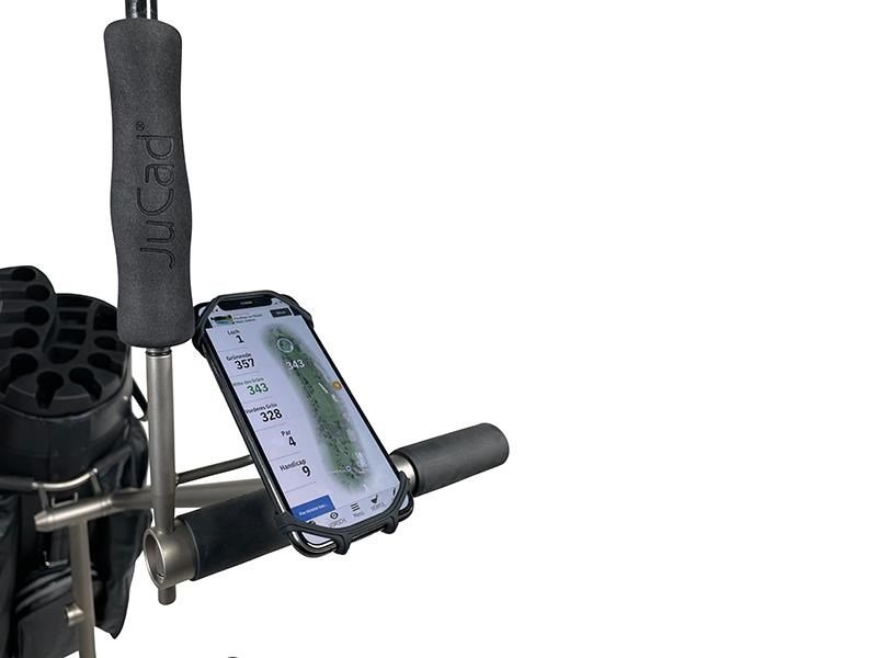 JuCad soporte para smartphone con extensión para paraguas, titanium