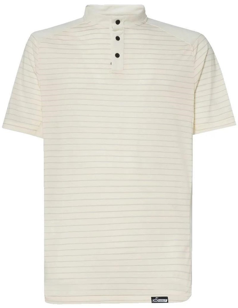 Oakley Fringe Stripe polo de hombre, arctic white