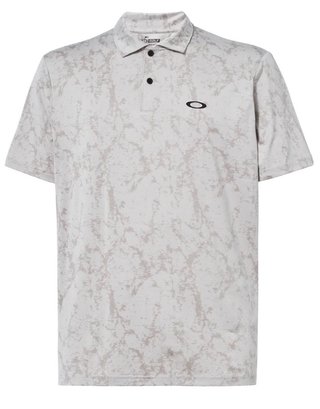 Oakley Marble Jaquard polo de hombre, blanco ártico