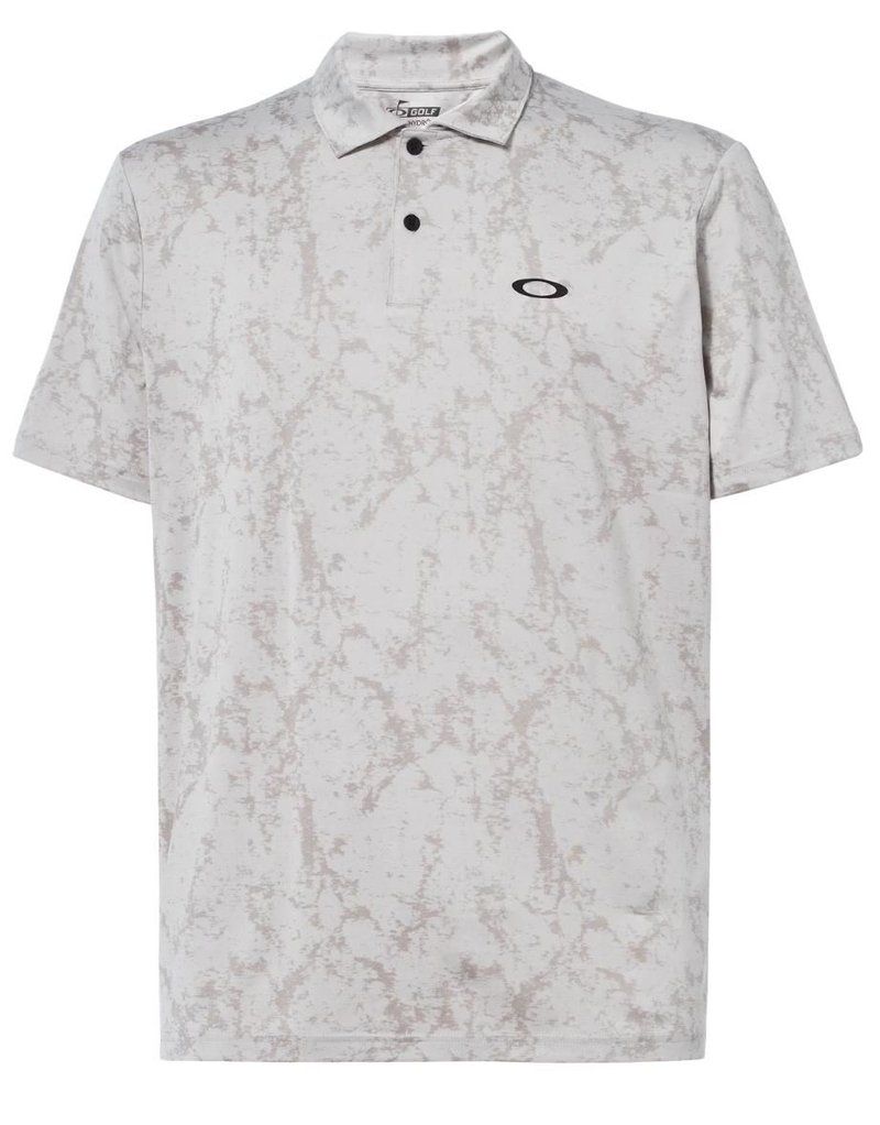 Oakley Marble Jaquard polo de hombre, blanco ártico