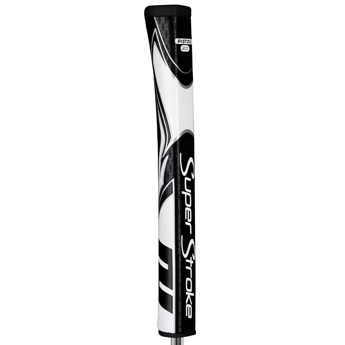 SuperStroke Zenergy Pistol GT 2.0 grip de putter, negro/blanco