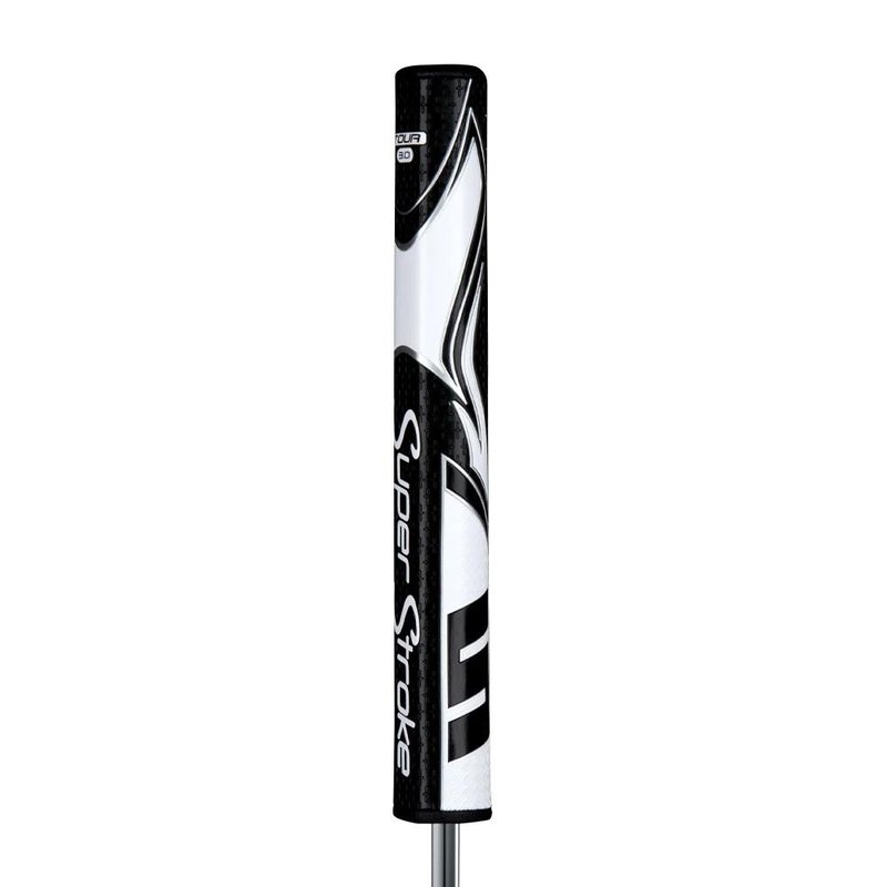SuperStroke Zenergy Tour 3.0 grip para putter, negro/blanco