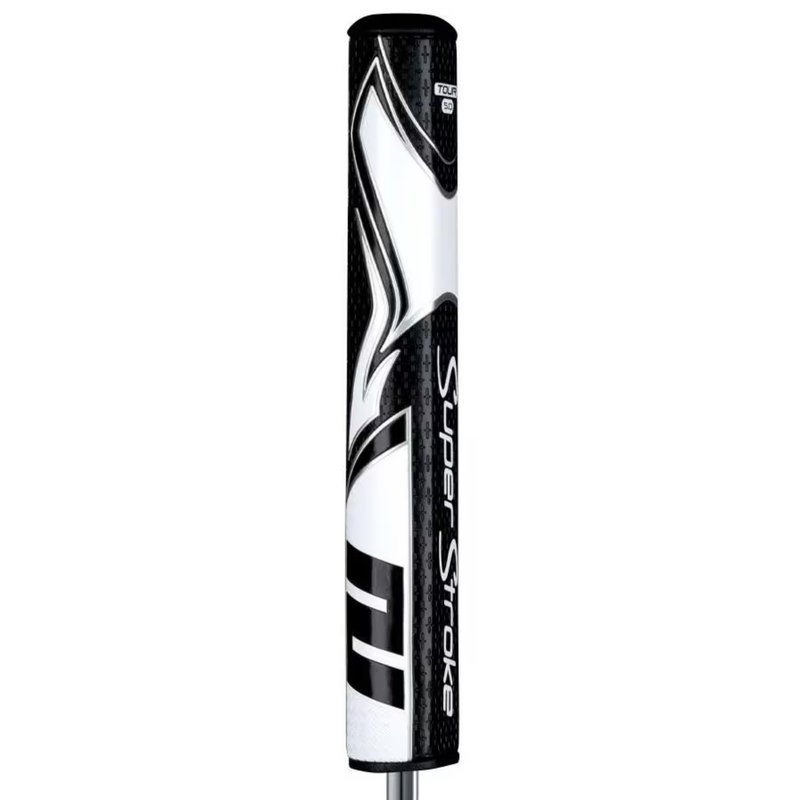 SuperStroke Zenergy Tour 5.0 grip para putter, negro/blanco