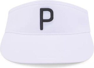 Puma P Visor Adj visera universal, bright white/black
