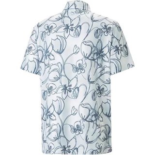 Puma Cloudspun Stems polo de hombre, white/evening sky