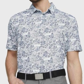 Puma Mattr Seaplanes polo de hombre, navy blazer/tropical aqua