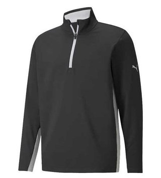 Puma Gamer 1/4 Zip sudadera de hombre, negra
