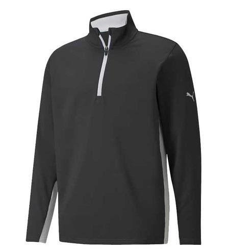 Puma Gamer 1/4 Zip sudadera de hombre, negra
