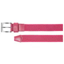 FootJoy Women's Braided cinturón de damas, rosa intenso