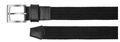 FootJoy Women's Braided ladies belt, negro