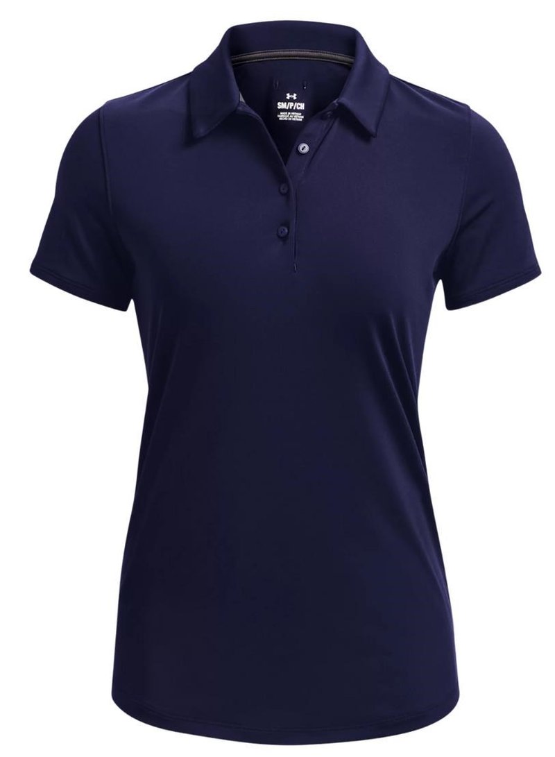 Under Armour Zinger Playoff polo de mujer, midnight navy