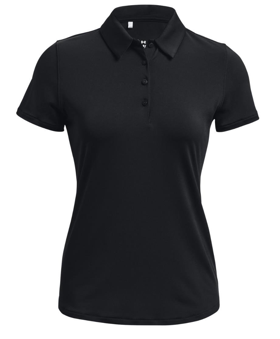 Under Armour Zinger Playoff polo de mujer, negro