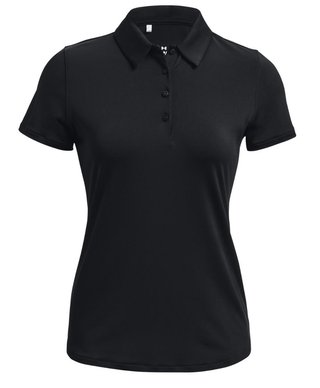 Under Armour Zinger Playoff polo de mujer, negro
