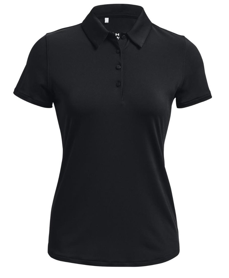 Under Armour Zinger Playoff polo de mujer, negro