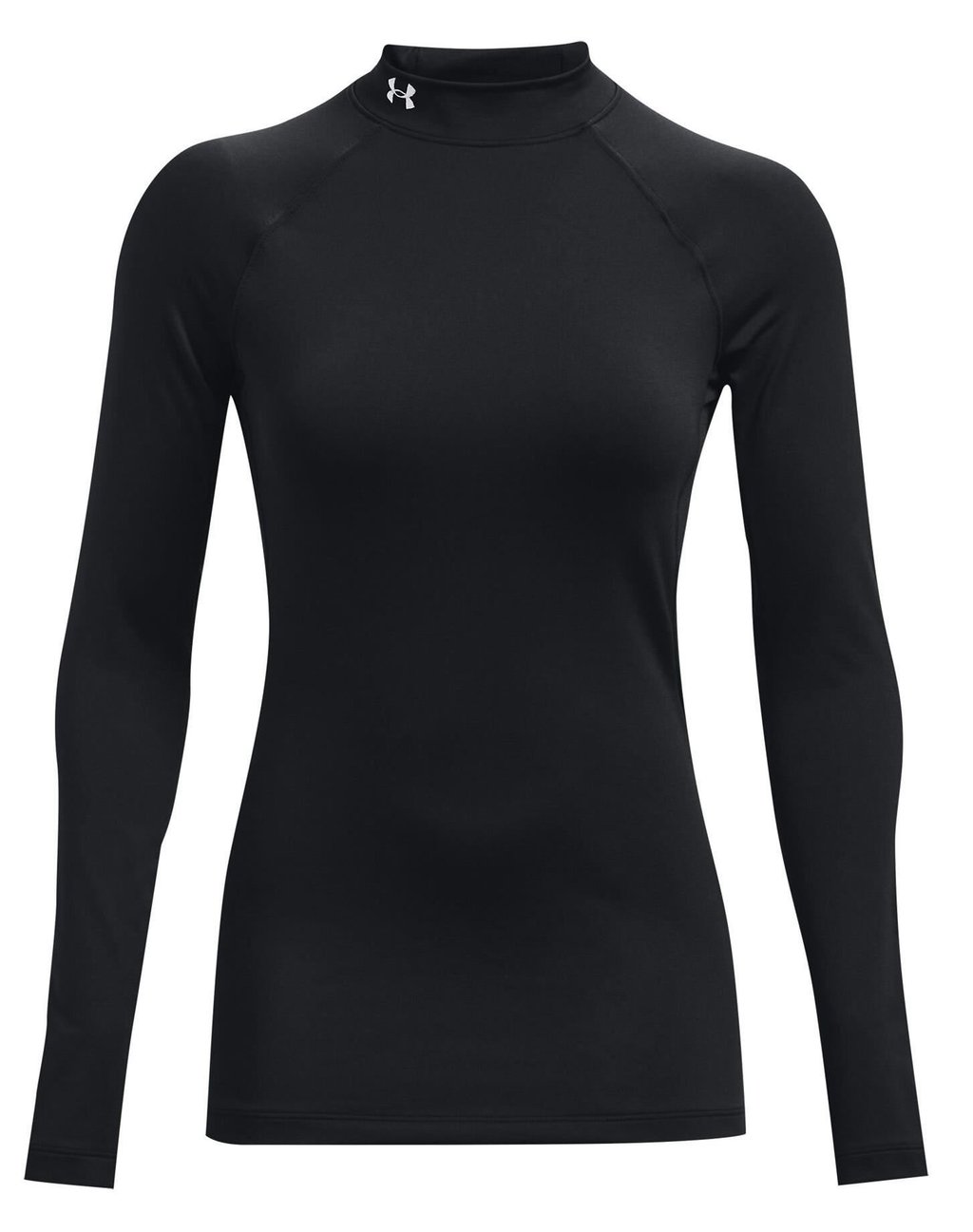 Under Armour Authentics Mockneck ropa interior térmica de mujer, negra