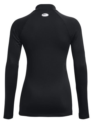 Under Armour Authentics Mockneck ropa interior térmica de mujer, negra