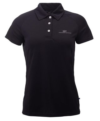 2117 of Sweden Fröseke polo de mujer, negro