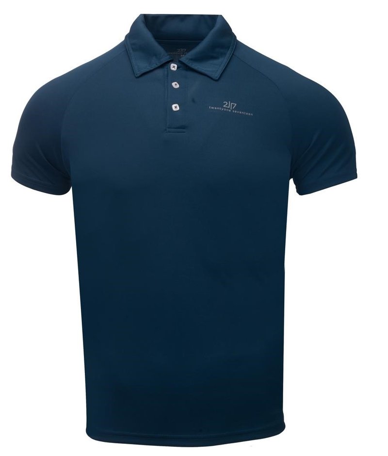 2117 of Sweden Fröseke polo de hombre, azul marino