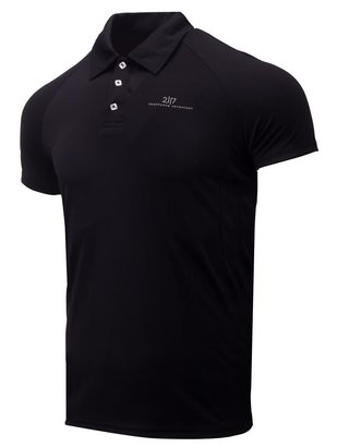 2117 of Sweden Fröseke polo de hombre, negro