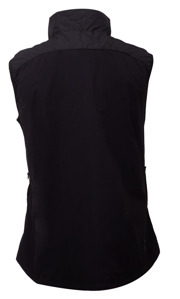 2117 of Sweden Roxtuna chaleco de mujer, negro