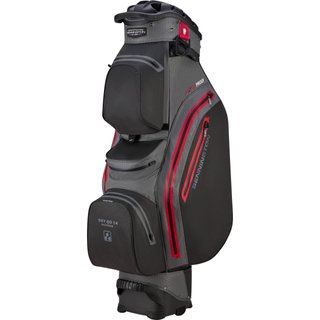 Bennington DRY-QO 14 Waterproof cart bag, negro/gris/rojo