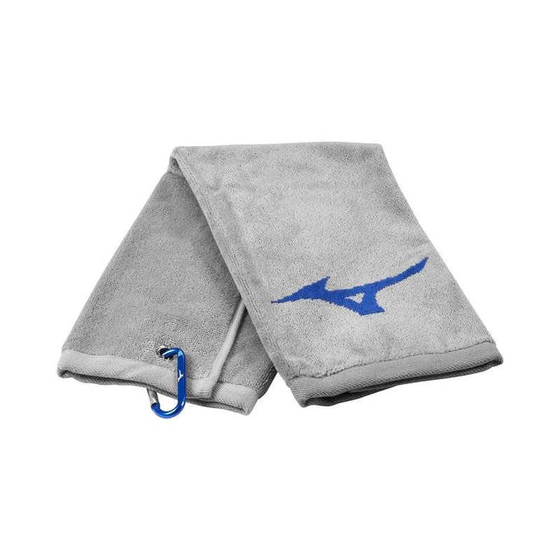 Mizuno RB Tri Fold toalla de golf gris