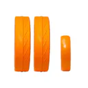 JuCad tires - 2 ruedas traseras, 1 rueda delantera, naranja