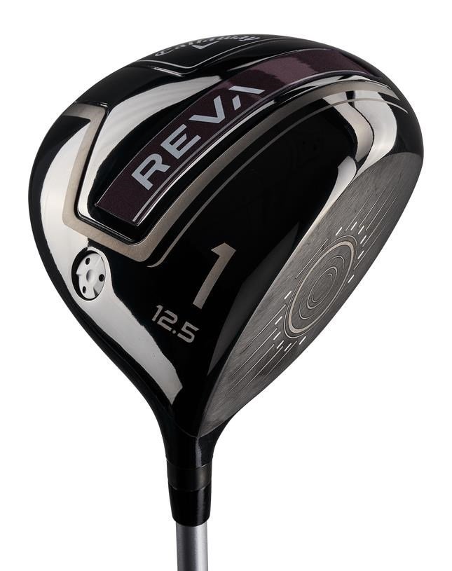 Callaway Reva 8PC Eggplant set de golf para mujer, grafito