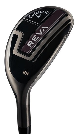 Callaway Reva 8PC Eggplant set de golf para mujer, grafito