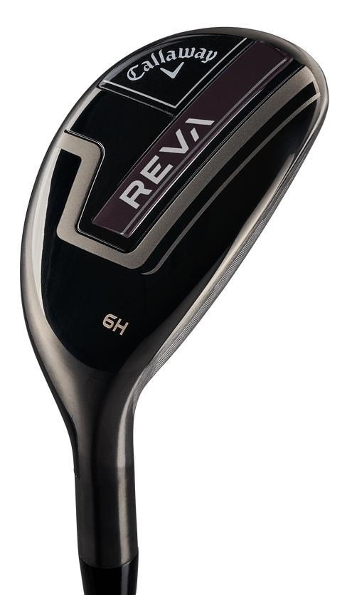 Callaway Reva 8PC Eggplant set de golf para mujer, grafito
