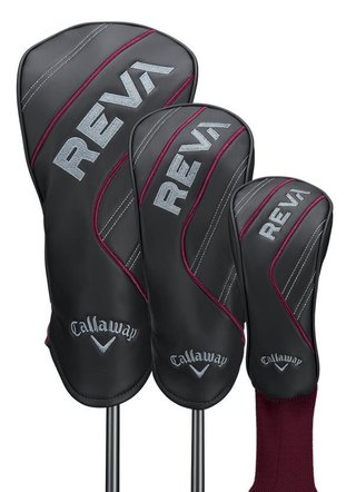 Callaway Reva 8PC Eggplant set de golf para mujer, grafito