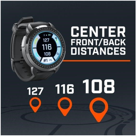 Bushnell iON Elite GPS golf watch, negro
