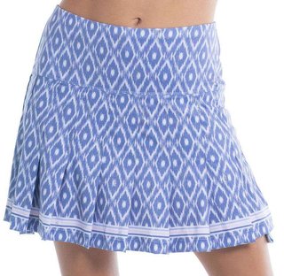 Lucky in Love Ikat Pleated golf short skort 2023 falda pantalón de golf para mujer, shadow
