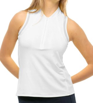 Lucky in Love My Favorite polo sin mangas de mujer, blanco