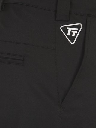 Tony Trevis mens pants slim fit pantalones de hombre, negro