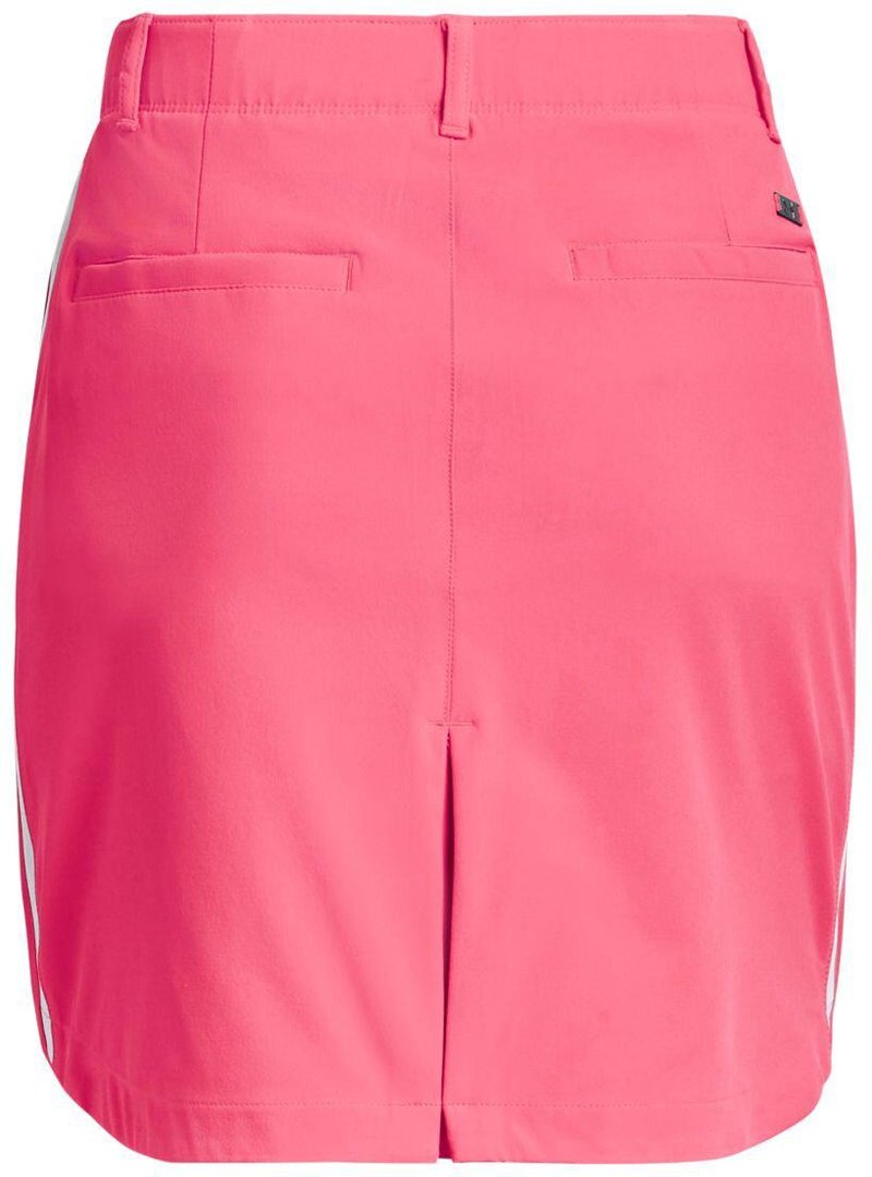 Under Armour Links Woven falda pantalón de golf para mujer, pink shock