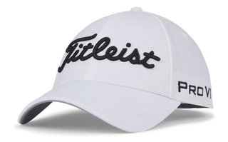 Titleist Tour Elite gorra de hombre, blanco/negro