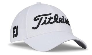 Titleist Tour Elite gorra de hombre, blanco/negro