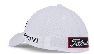 Titleist Tour Elite gorra de hombre, blanco/negro