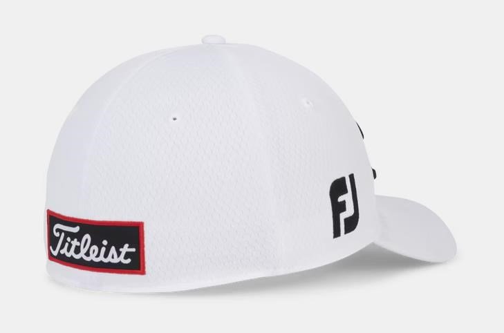 Titleist Tour Elite gorra de hombre, blanco/negro