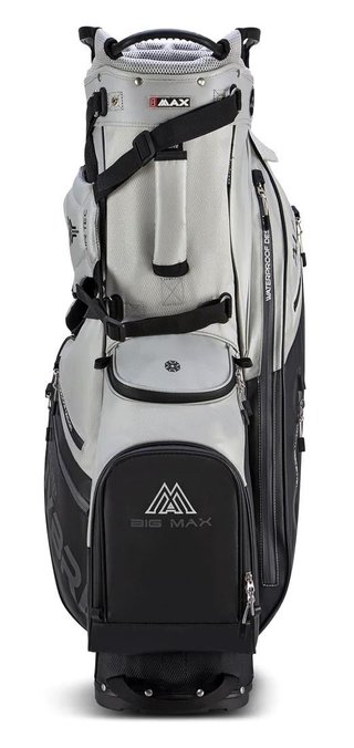 Big Max Dri Lite Hybrid Plus stand bag, gris/negro