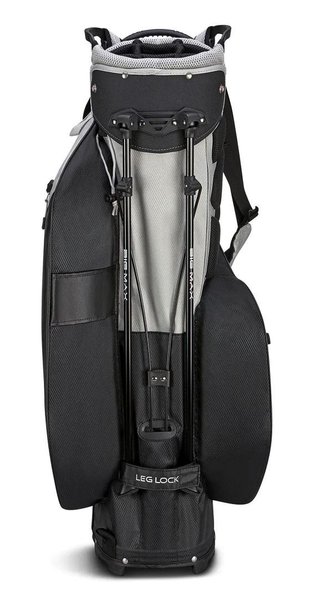 Big Max Dri Lite Hybrid Plus stand bag, gris/negro