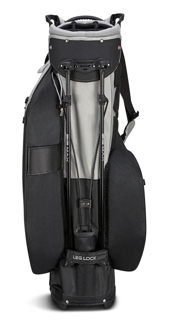 Big Max Dri Lite Hybrid Plus stand bag, gris/negro
