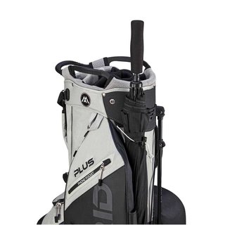 Big Max Dri Lite Hybrid Plus stand bag, gris/negro
