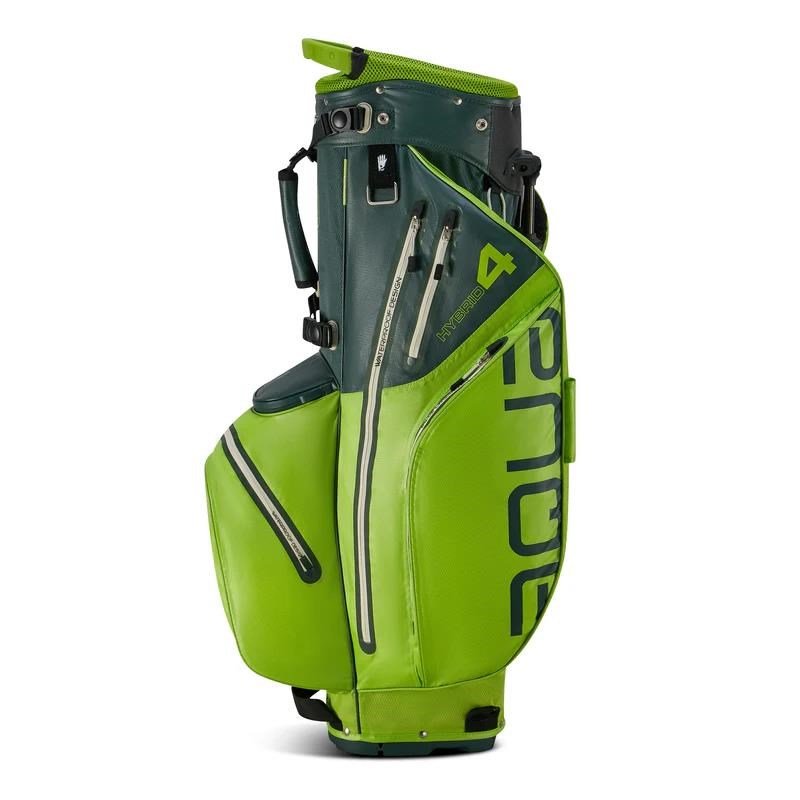 Big Max Big Max AQUA Hybrid 4 stand bag, forest green/lime