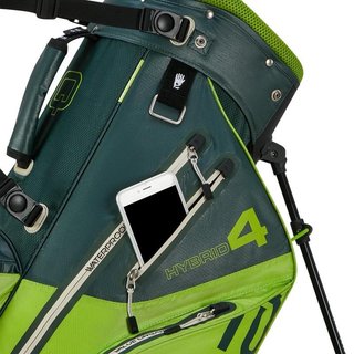 Big Max Big Max AQUA Hybrid 4 stand bag, forest green/lime